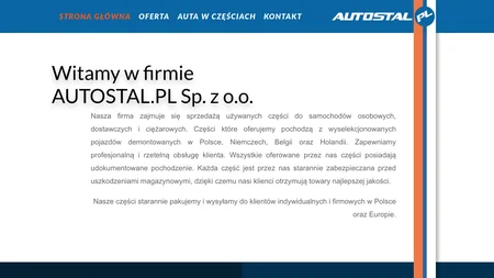 Autostal.pl sp. z o.o. Autostal.pl sp. z o.o.